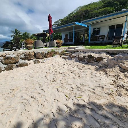 Duplex En Bord De Mer Fare Tahitea Pension Taputapuapea Exterior photo